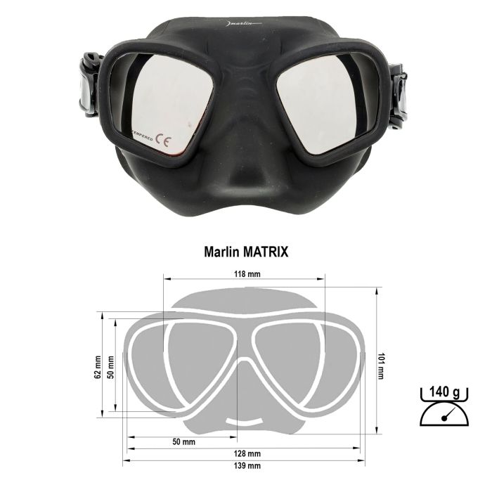 Маска Marlin Matrix Mirror Lens