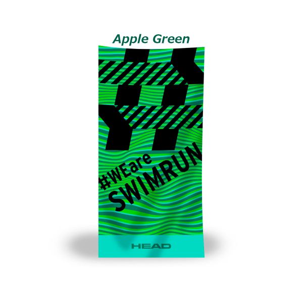 Рушник з мікрофібри HEAD Printed Apple Green