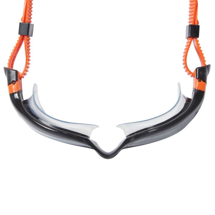 Окуляри Zoggs Tiger LSR+ (чорно-помаранчеві, лінзи темні)