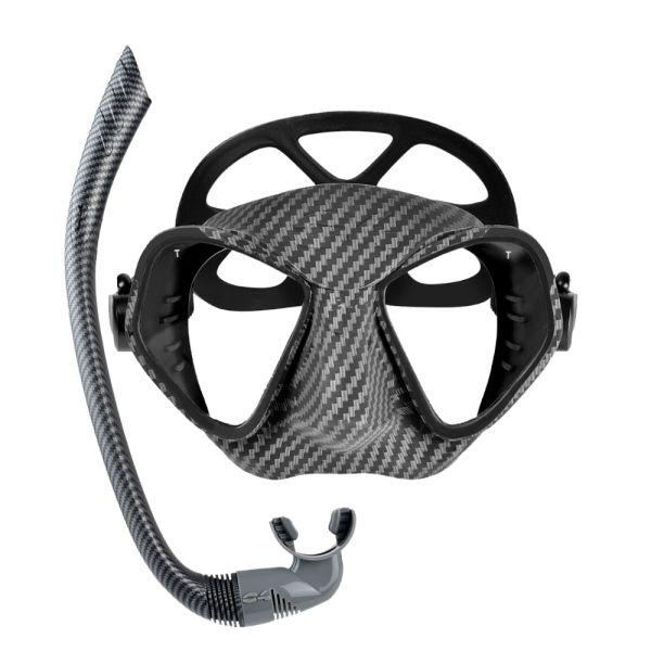 Комплект маска C4 Condor Carbon + трубка C4 Meltemi Carbon